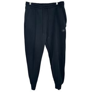 Nike Tech Fleece Joggers Women’s Large Black Mid-Rise Athletic Sweatpants